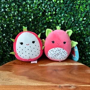 Delita and Zuli Dragon Fruit Squishmallow Bundle